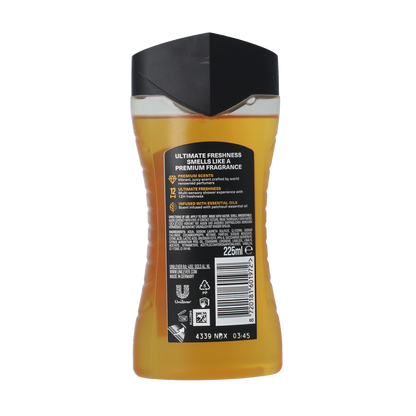 AXE Showergel peach infusion 225.00 Milliliter