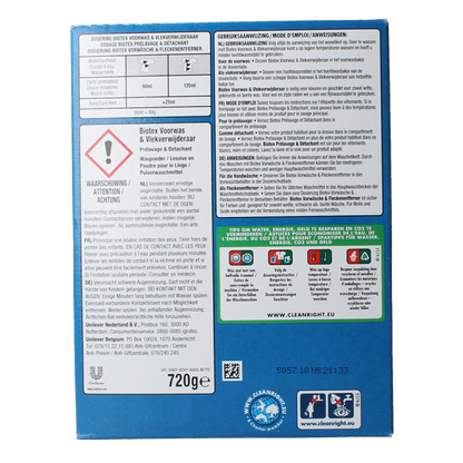Biotex Waspoeder voorwas & waskrachtversterker 720 Gram