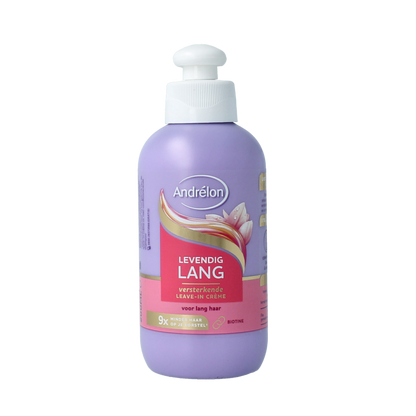 Andrelon Leave-in creme levendig lang 200 Milliliter
