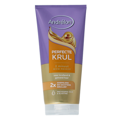 Andrelon Masker 1 minuut perfecte krul 180 Milliliter