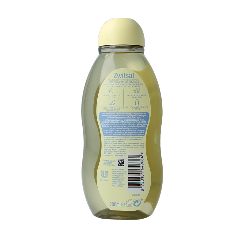 Zwitsal Badolie 200 Milliliter