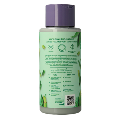 Andrelon Conditioner pro nature bamboo volume boost 400 Milliliter