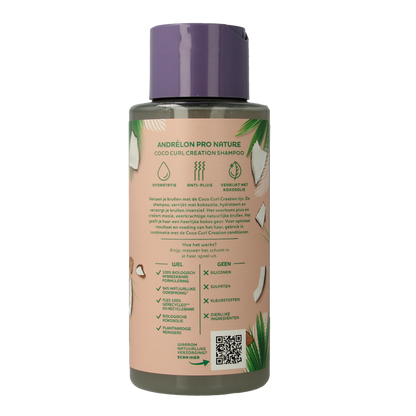 Andrelon Shampoo pro nature coco curl creation 400 Milliliter