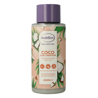 Andrelon Conditioner pro nature coco curl creation 400 Milliliter