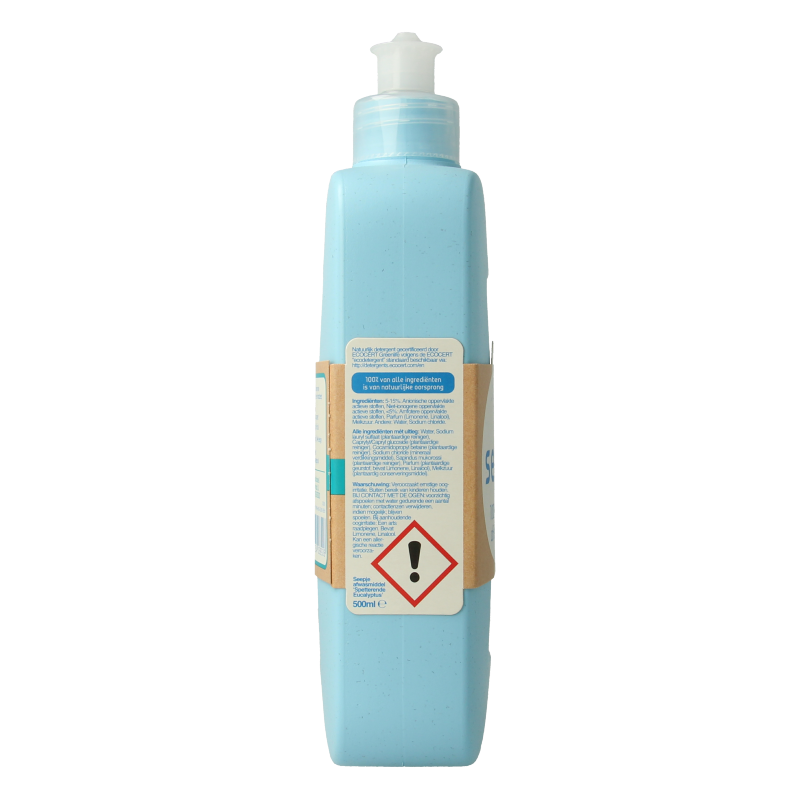 Seepje Afwasmiddel spetterende eucalyptus 500 Milliliter