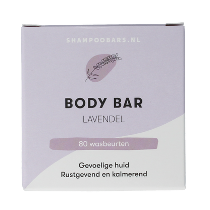 Shampoobars Body bar lavendel 60.00 Gram