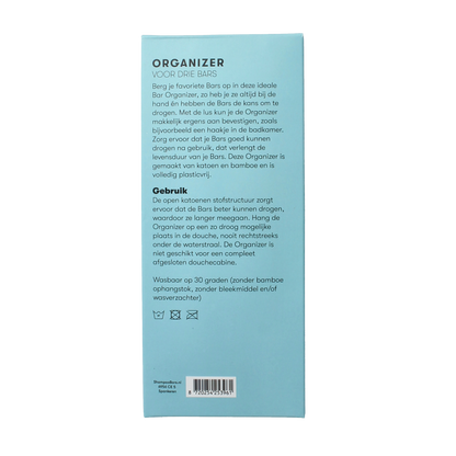 Shampoobars Bar organizer voor 3 bars 1.00 Stuks