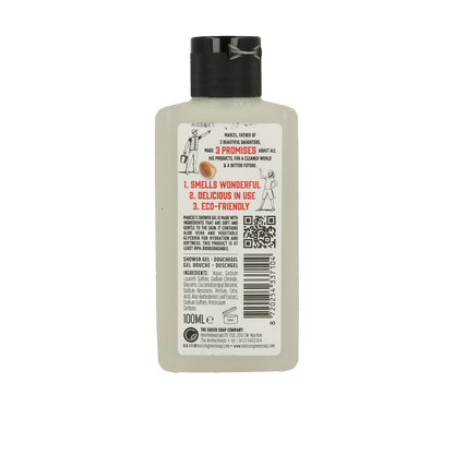 Marcel's Green Soap Showergel argan & oudh mini 100 Milliliter