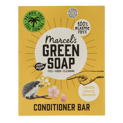 Marcel's Green Soap Conditioner bar vanilla & cherry blossom 60 Gram