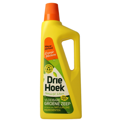 Driehoek Vloeibare groene zeep oranjebloesem 725 Milliliter