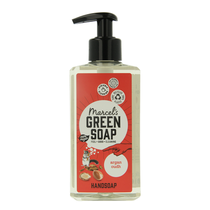 Marcel's Green Soap Handzeep argan & oudh 250.00 Milliliter