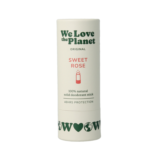 We Love The Planet Deodorant stick sweet rose 40.00 Gram