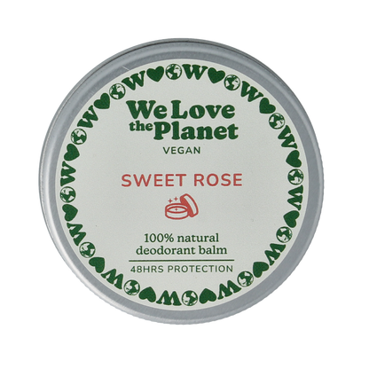 We Love Deodorant balm sweet rose vegan 35.00 Gram