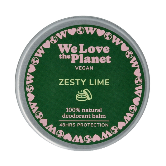 We Love Deodorant balm zesty lime vegan 35.00 Gram