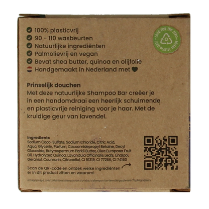 Happysoaps Shampoobar purple rain 70 Gram