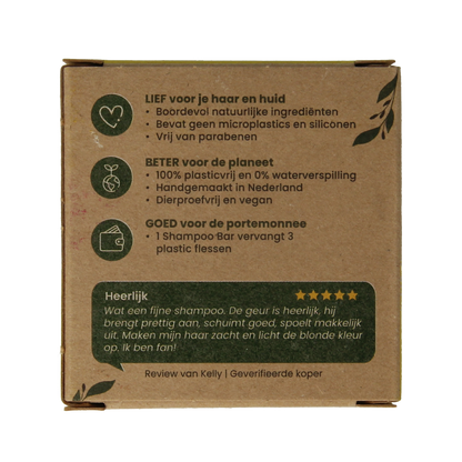 Happysoaps Shampoobar chamomile down & carry on 70 Gram