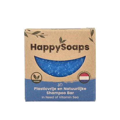 Happysoaps Shampoobar sea in need of vitamin 70 Gram