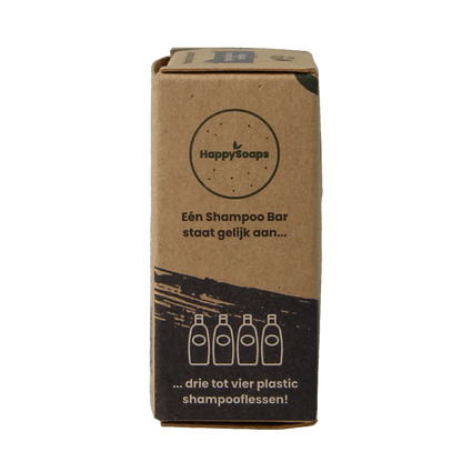 Happysoaps Shampoo bar charming charcoal & sweet sandal 70 Gram