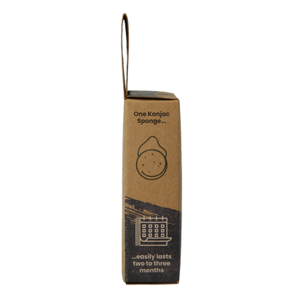 Happysoaps Konjac spons vette huid 1 Stuks