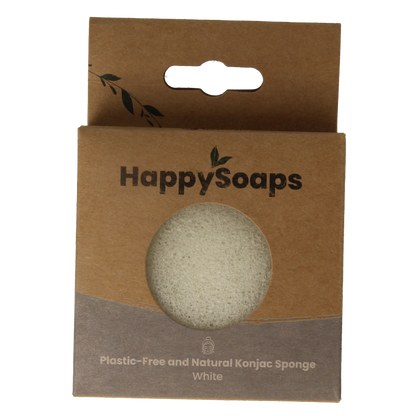 Happysoaps Konjac spons alle huidtypen 1 Stuks