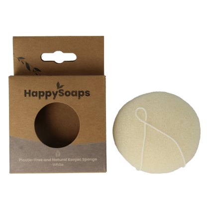 Happysoaps Konjac spons alle huidtypen 1 Stuks