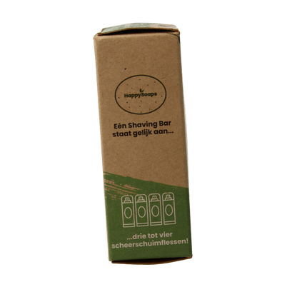 Happysoaps Shaving bar aloe vera 80 Gram