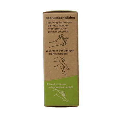 Happysoaps Shaving bar kokos 80 Gram