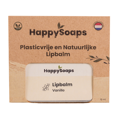 Happysoaps Lipbalm vanille 10 Gram