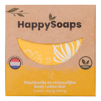 Happysoaps Bodylotion bar exotic ylang ylang 70 Gram