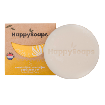 Happysoaps Bodylotion bar exotic ylang ylang 70 Gram