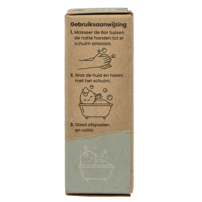 Happysoaps Baby shampoo & body wash aloe you very much 80 Gram