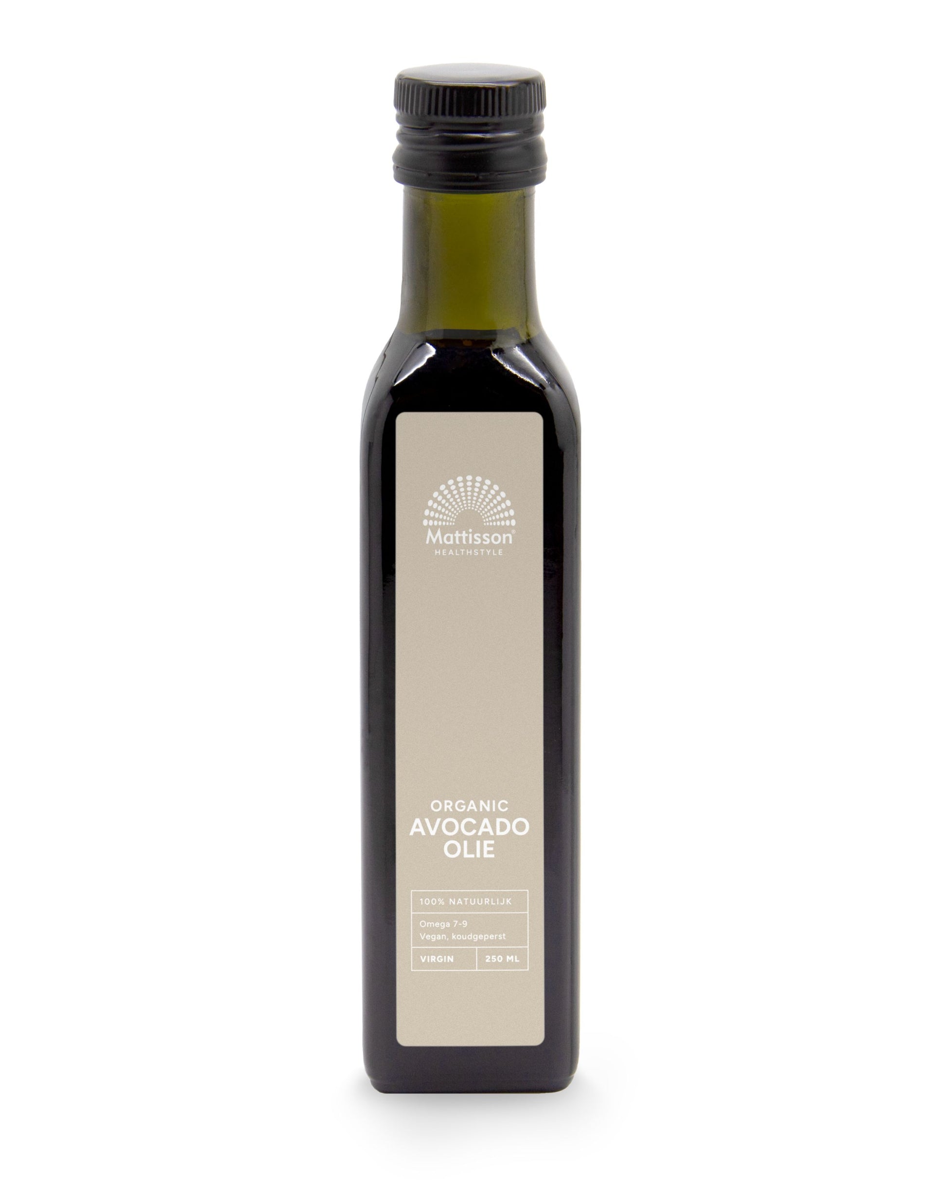 Mattisson Avocado olie virgin koudgeperst bio 250 Milliliter