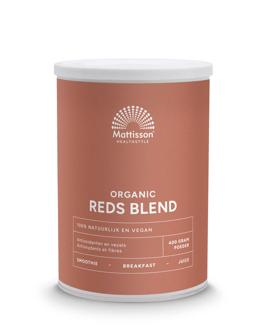 Mattisson Reds blend poeder organic bio 400 Gram