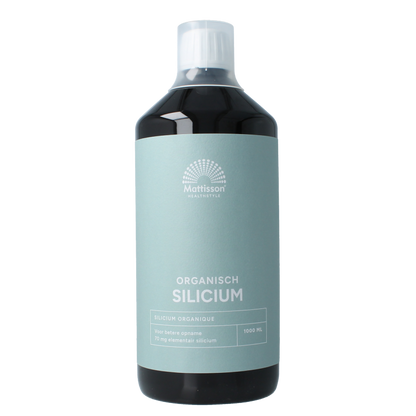 Mattisson Organisch silicium 70mg 1 Liter