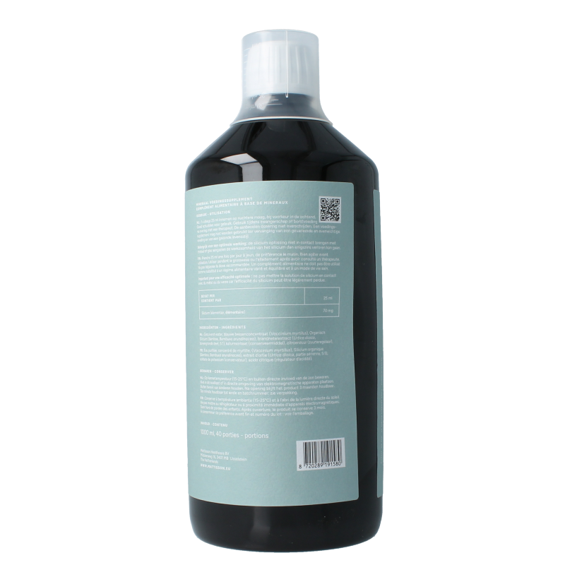 Mattisson Organisch silicium 70mg 1 Liter