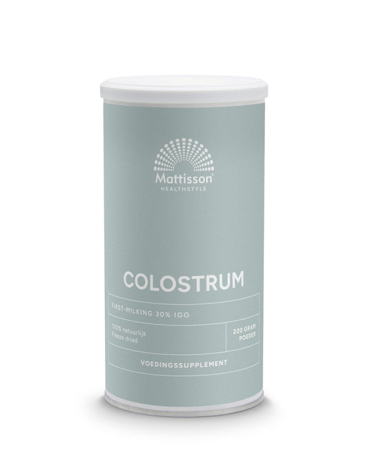 Mattisson Colostrum poeder absolute 220.00 Gram