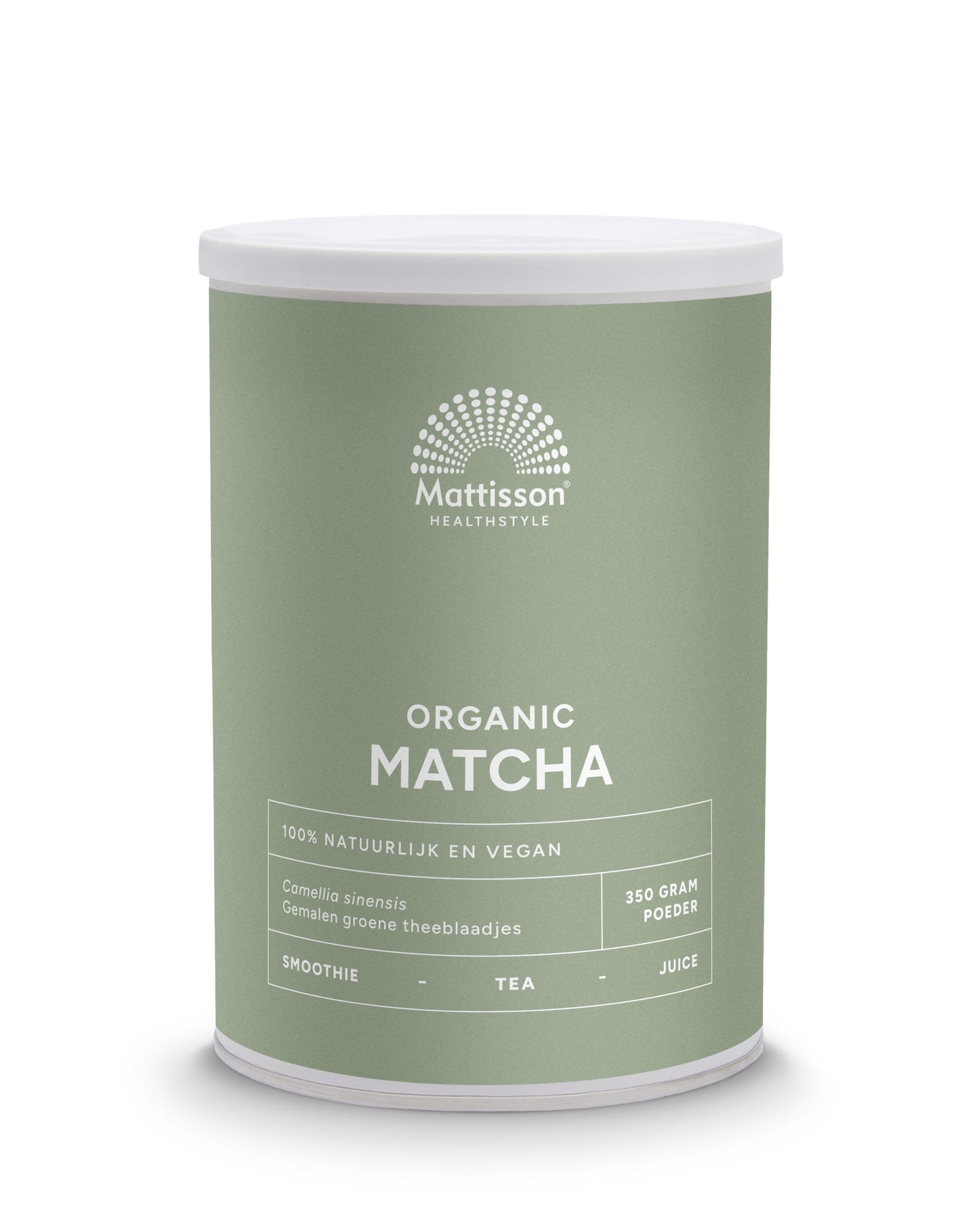 Mattisson Matcha poeder bio 350.00 Gram