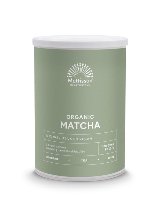 Mattisson Matcha poeder bio 350.00 Gram