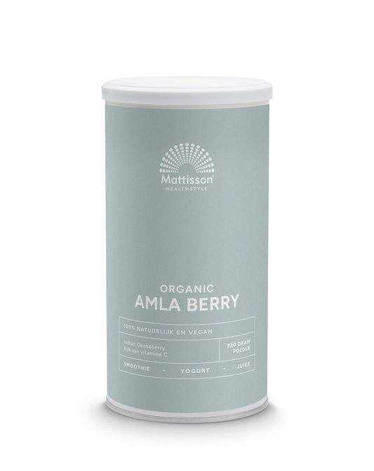 Mattisson Organic amla berry powder bio 220.00 Gram