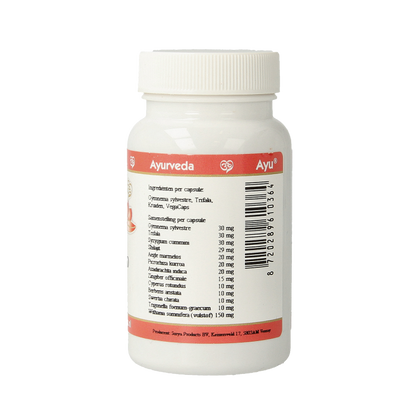 Ayurveda BR Ayu gluco 60 Vegetarische capsules