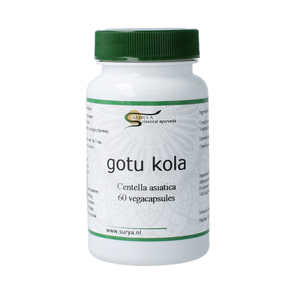 Surya Gutu kola centella asiatic 60 Capsules
