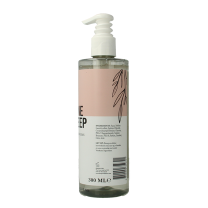 The Green Lab Co Handzeep vloeibaar saffraan & citroen met pomp 300 Milliliter
