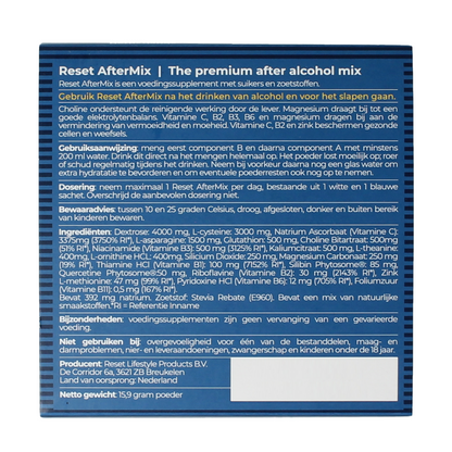 Reset Aftermix 1.00 Sachets
