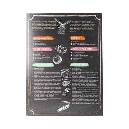 Grainfields Appeltaartmix bio 400.00 Gram