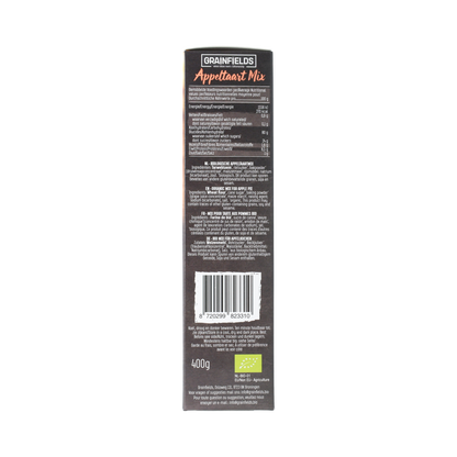 Grainfields Appeltaartmix bio 400.00 Gram