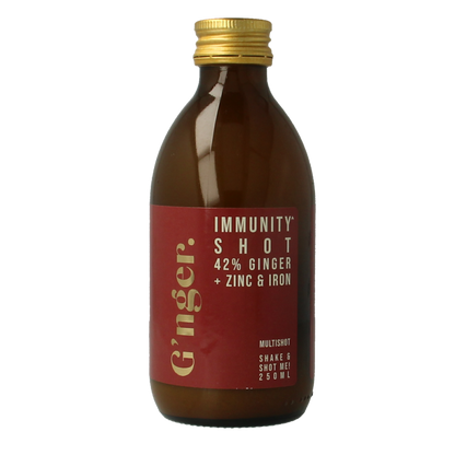 G'nger Shot gember vruchtensap immunity 250 Milliliter