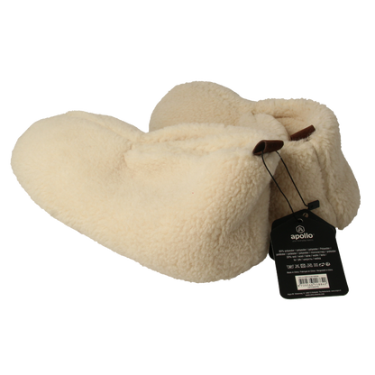 Apollo Slof dames teddy offwhite 39/40 1 Paar