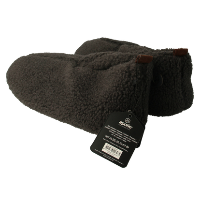Apollo Slof dames teddy antraciet 37/38 1 Paar