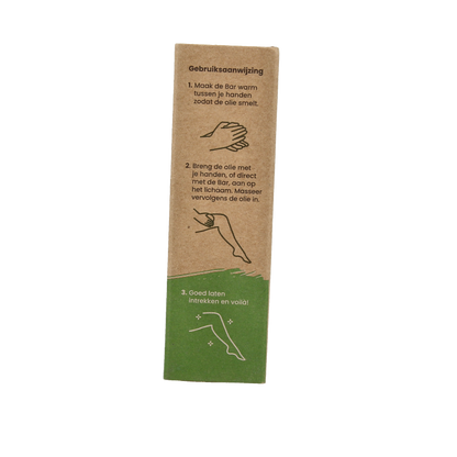 Happysoaps Body oil bar aloe you vera much 70 Gram