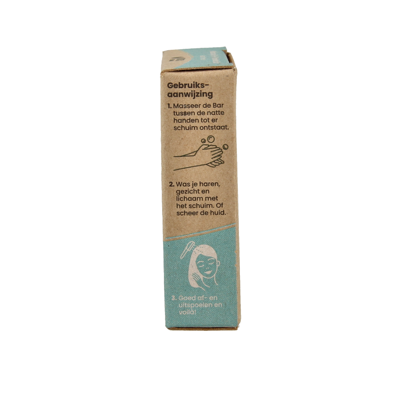 Happysoaps 3-in-1 Travel wash beach 40 Gram